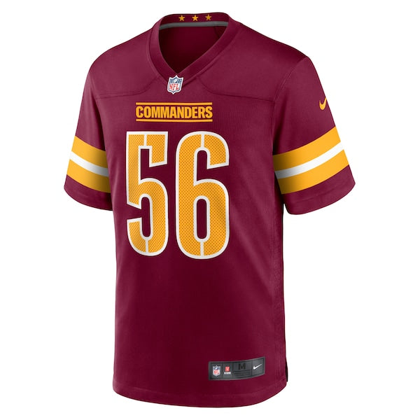 Jalen Harris Washington Commanders Nike Game Jersey - Burgundy - Image 2