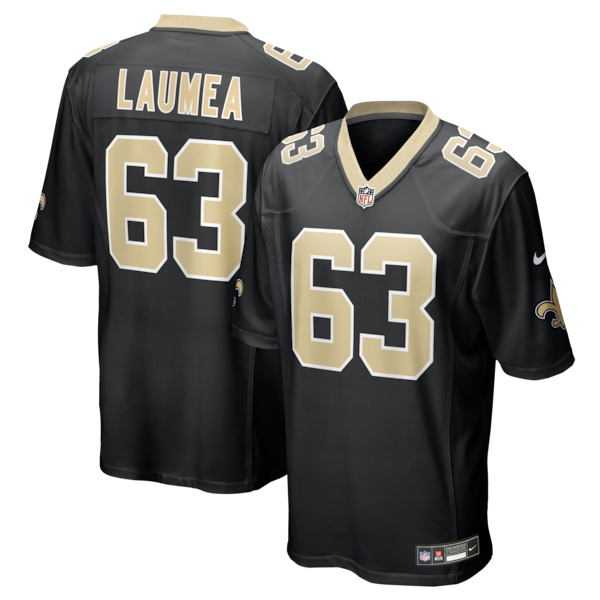 Sataoa Laumea New Orleans Saints Nike Team Game Jersey - Black