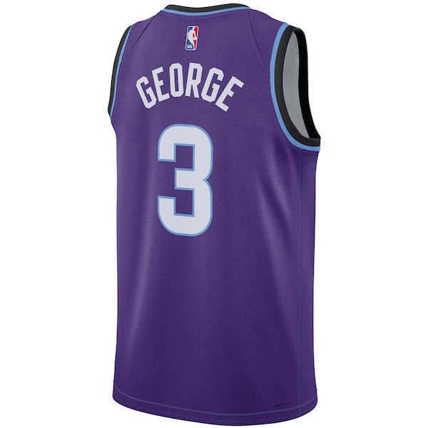 Keyonte George Utah Jazz Nike Unisex Swingman Jersey - Icon Edition - Purple - Image 3