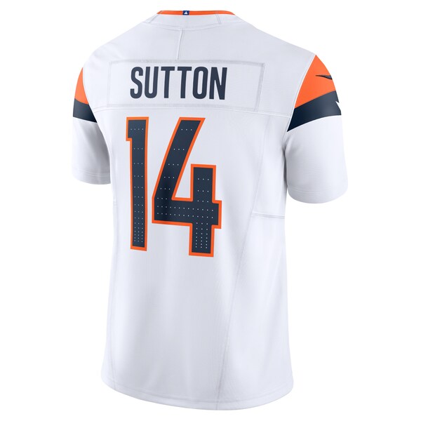 Courtland Sutton Denver Broncos Nike Vapor F.U.S.E. Limited Jersey - White - Image 3