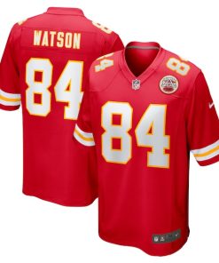 Justin Watson Kansas City Chiefs Nike Game Player Jersey - Red