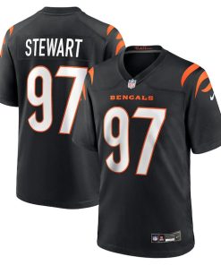 Shemar Stewart Cincinnati Bengals Nike 2025 NFL Draft First Round Pick  Game Jersey - Black