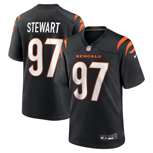 Shemar Stewart Cincinnati Bengals Nike 2025 NFL Draft First Round Pick Game Jersey - Black