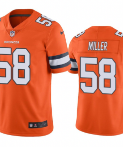 Von Miller Denver Broncos Nike Color Rush Limited Jersey - Orange