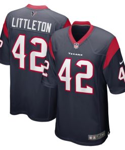 Cory Littleton Houston Texans Nike Game Player Jersey - Navy
