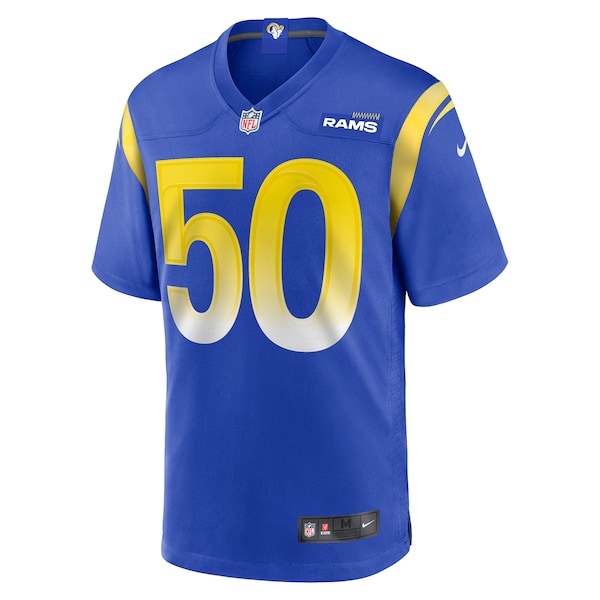 Beaux Limmer Los Angeles Rams Nike Team Game Jersey - Royal - Image 2