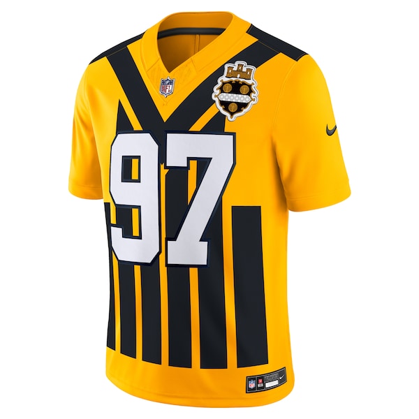 Cameron Heyward Pittsburgh Steelers Nike Alternate Vapor F.U.S.E. Limited Jersey - Gold - Image 2