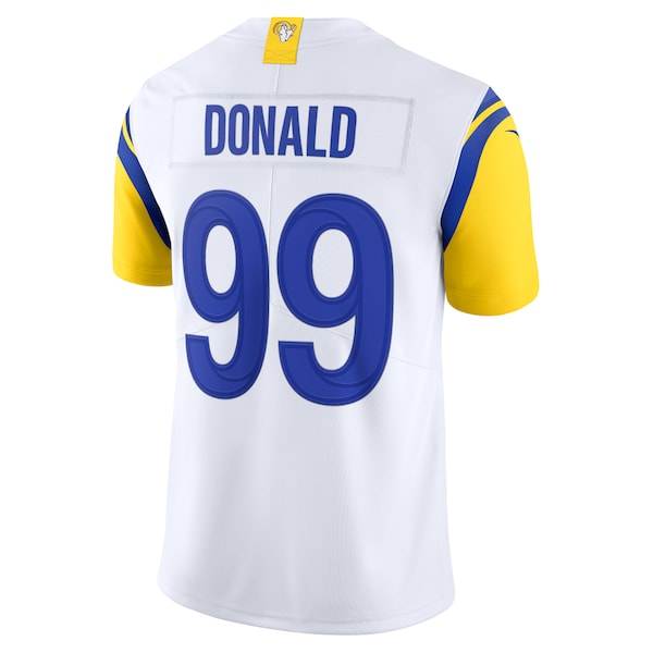 Aaron Donald Los Angeles Rams Nike Alternate Vapor Limited Jersey - White/Royal - Image 4