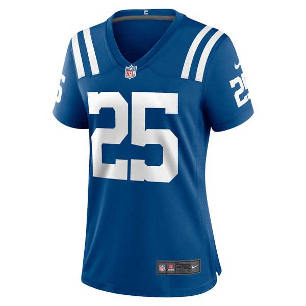 Rodney Thomas II Indianapolis Colts Nike Women's Game Player Jersey - Royal/Blue - Image 3