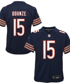 Rome Odunze Chicago Bears Nike Youth Team Game Jersey - Navy