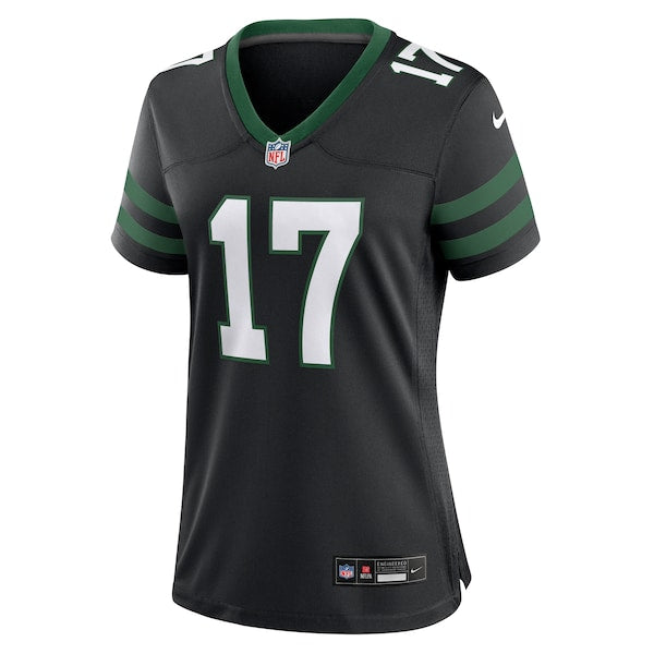 Davante Adams New York Jets Nike Women's Alternate Game Jersey - Legacy Black/White/Green - Image 3