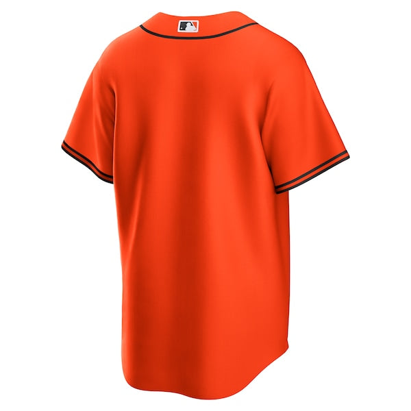 San Francisco Giants Nike Alternate Replica Team Jersey - Orange - Image 3