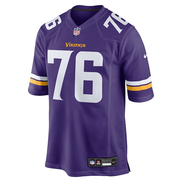 Will Fries Minnesota Vikings Nike Team Game Jersey - Purple - Image 3