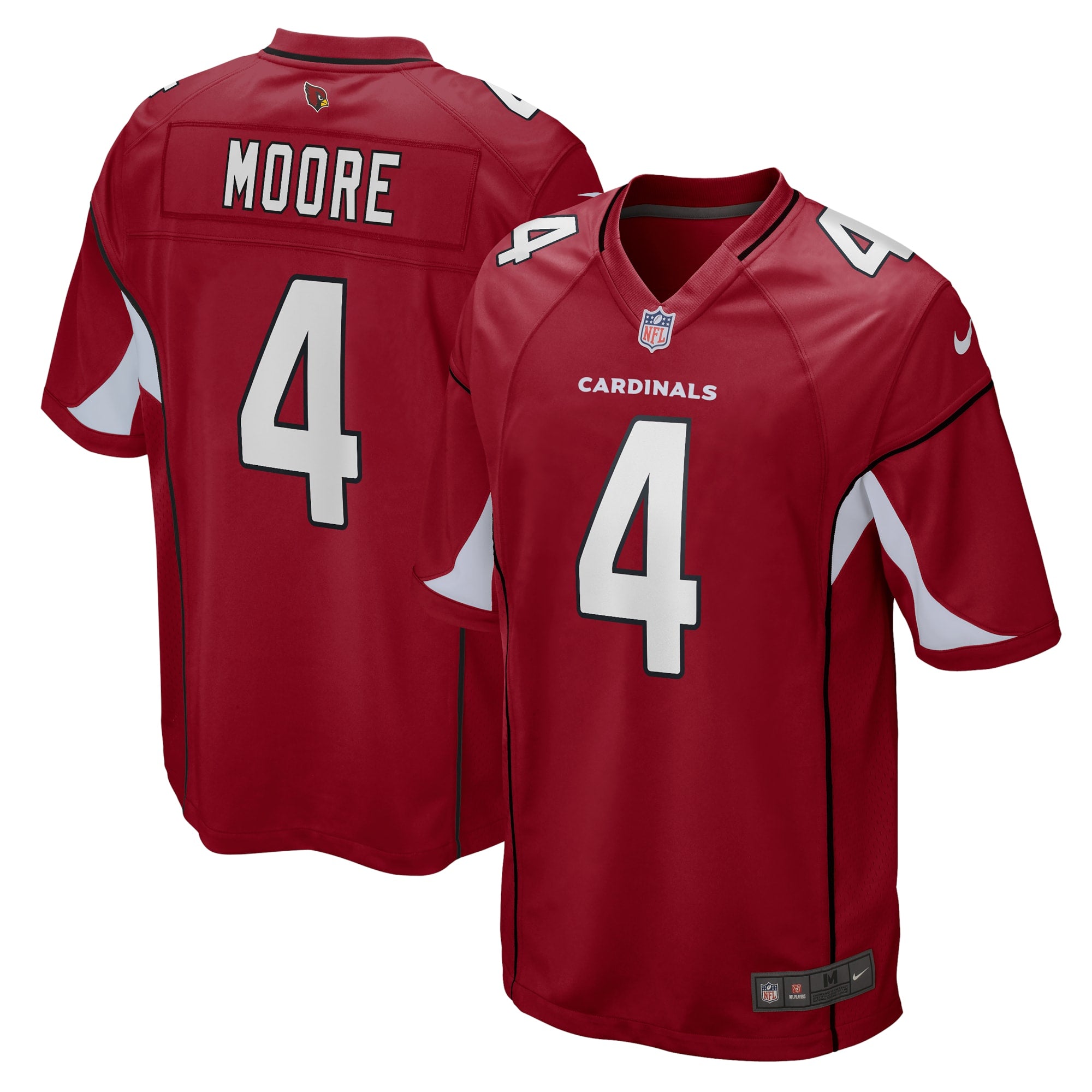 Rondale Moore Arizona Cardinals Nike Game Jersey - Black/Cardinal - Image 5