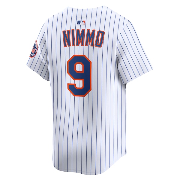 Brandon Nimmo New York Mets Nike Home Limited Player Jersey - White - Image 3