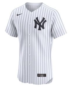 Alternative view of Jazz Chisholm Jr. New York Yankees Nike Home Elite Player Jersey - White