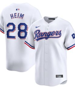 Jonah Heim Texas Rangers Nike Home Limited Player Jersey - White