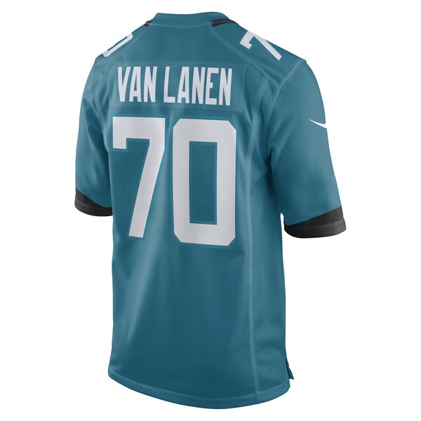 Cole Van Lanen Jacksonville Jaguars Nike Game Player Jersey - Teal - Image 3