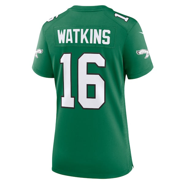 Quez Watkins Philadelphia Eagles Nike Women's Alternate Game Jersey - Kelly Green - Image 3