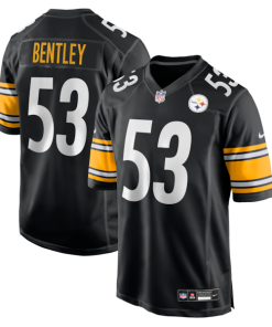 JaWhaun Bentley Pittsburgh Steelers Nike Team Game Jersey -  Black