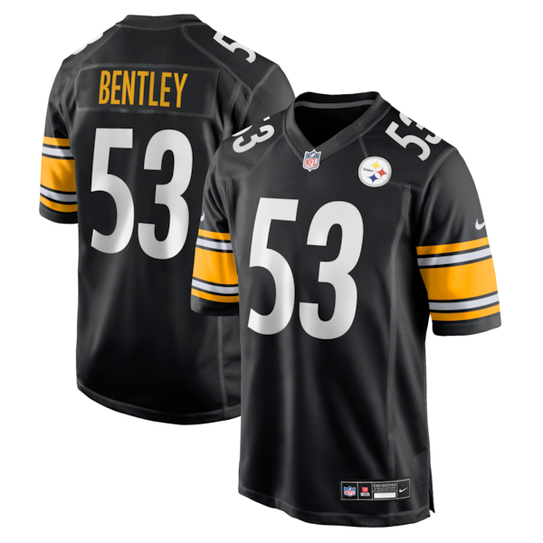 JaWhaun Bentley Pittsburgh Steelers Nike Team Game Jersey - Black
