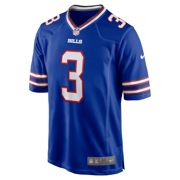 Damar Hamlin Buffalo Bills Nike Game Jersey - Royal/White - Image 3