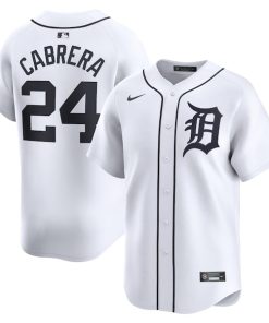 Miguel Cabrera Detroit Tigers Nike Home Limited Player Jersey - White