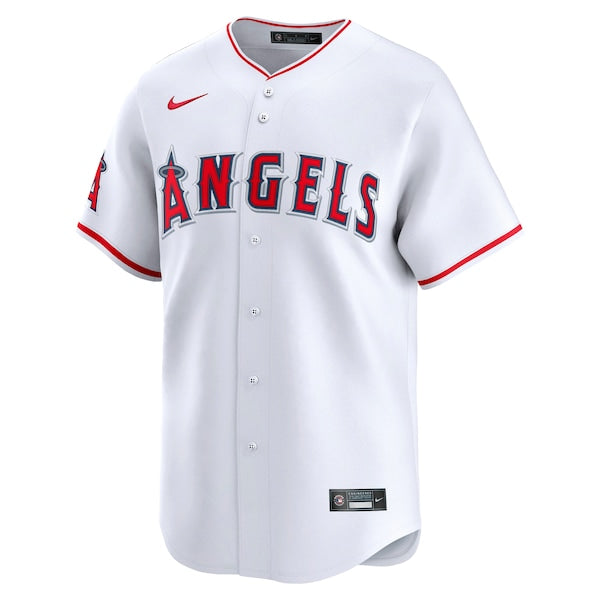 Los Angeles Angels Nike Home Limited Jersey - White - Image 2
