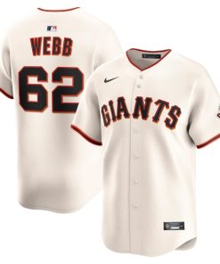 Logan Webb San Francisco Giants Nike Home Limited Player Jersey - Cream