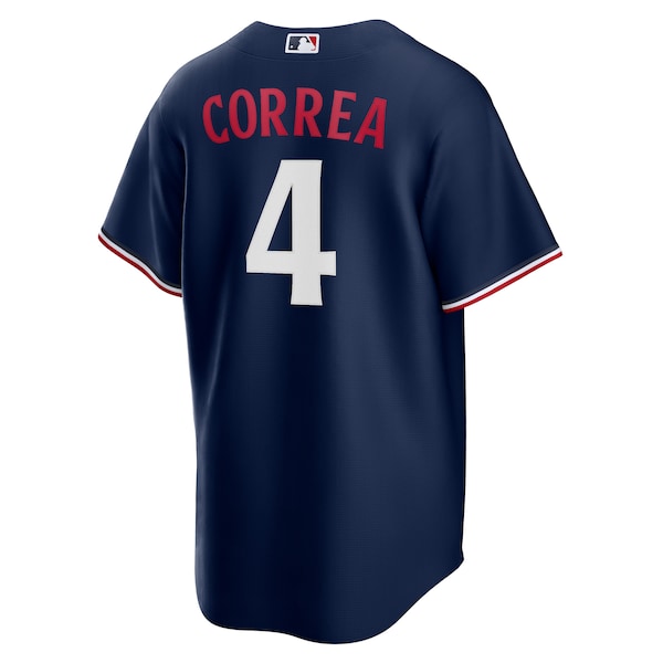 Carlos Correa Minnesota Twins Nike Alternate Replica Player Jersey - Navy/White - Image 4