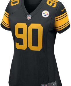 T.J. Watt Pittsburgh Steelers Nike Women's  Game Limited Jersey -  Black