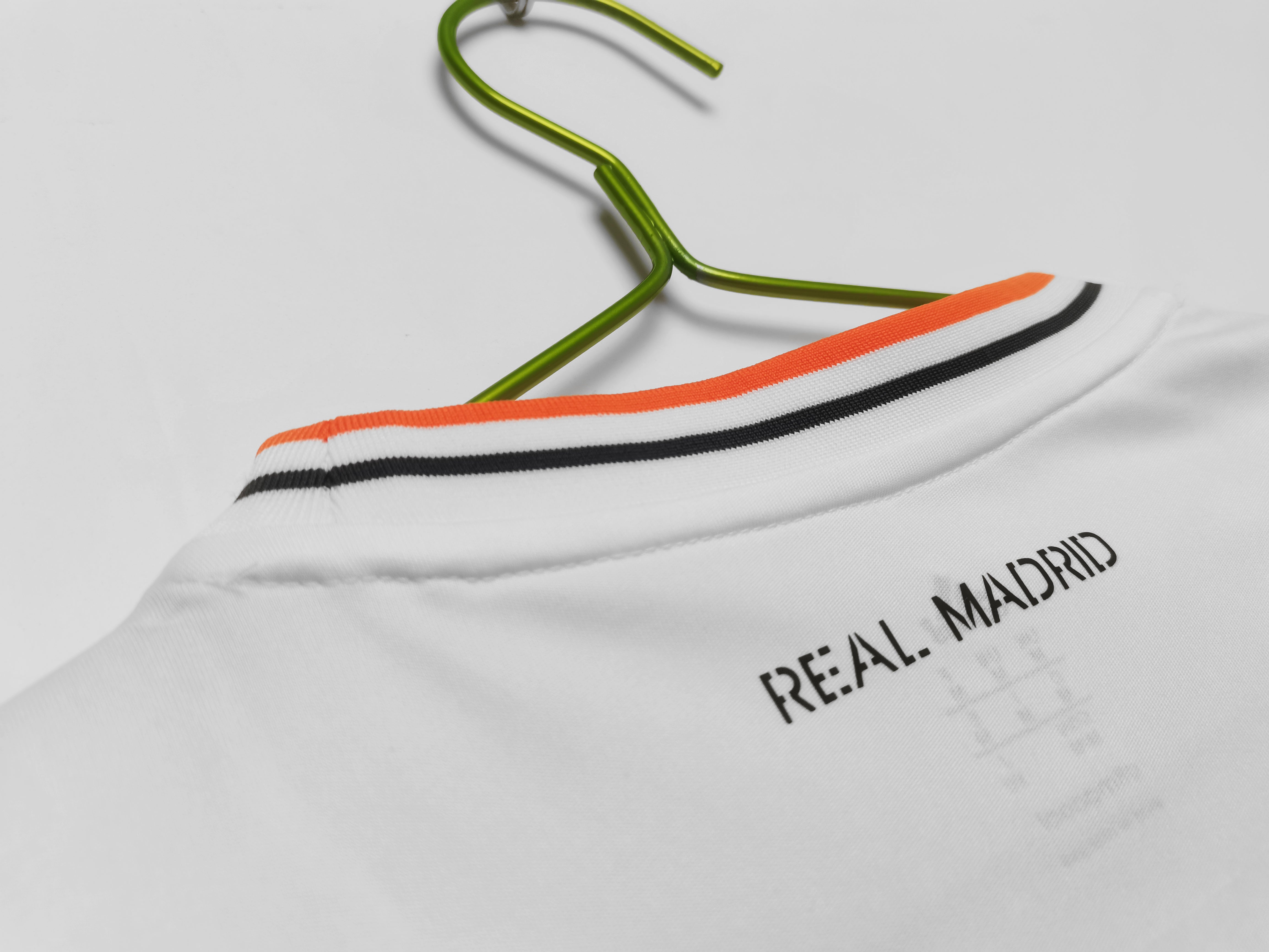 Los Merengues 2013-14 Home Vintage Jersey - Image 4