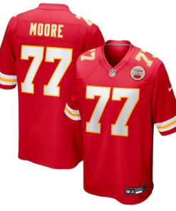 Jaylon Moore Kansas City Chiefs Nike Team Game Jersey -  Red