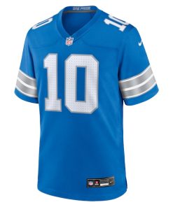 Alternative view of Tre'Quan Smith Detroit Lions Nike Game Jersey -  Blue