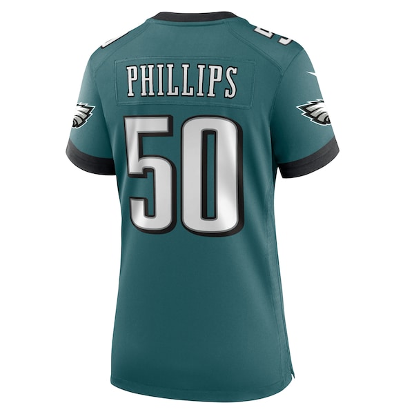 Jaelan Phillips Philadelphia Eagles Nike Women's Team Game Jersey - Midnight Green - Image 3