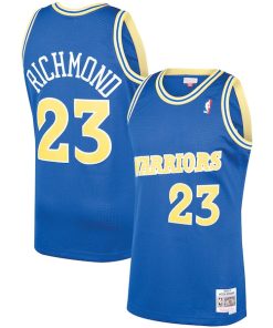 Mitch Richmond Golden State Warriors 1990/91 Hardwood Classics Swingman Jersey - Royal