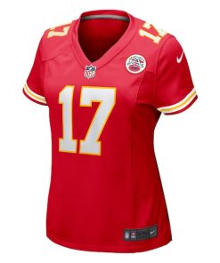 Alternative view of Richie James Kansas City Chiefs Nike Women's Game Jersey - Red