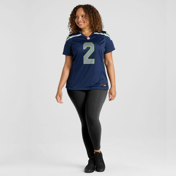 Drew Lock Seattle Seahawks Nike Women's Team Game Jersey - College Navy - Image 6
