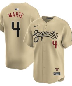Ketel Marte Arizona Diamondbacks Nike City Connect Limited Player Jersey - Sand
