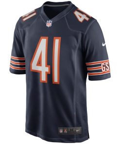 Alternative view of Brian Piccolo Chicago Bears Nike Game Retired Player Jersey - Navy