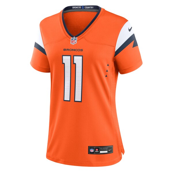 Troy Franklin Denver Broncos Nike Women's Team Game Jersey - Orange - Image 2