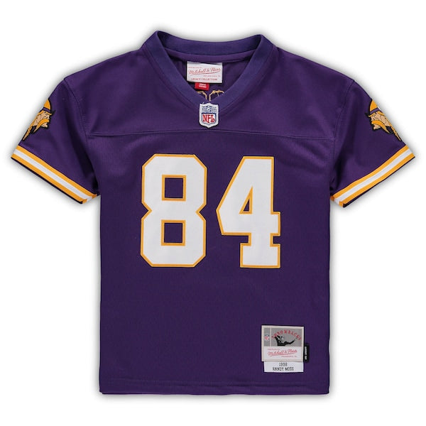Randy Moss Minnesota Vikings Male Preschool 1998 Retired Legacy Jersey - Purple - Image 2
