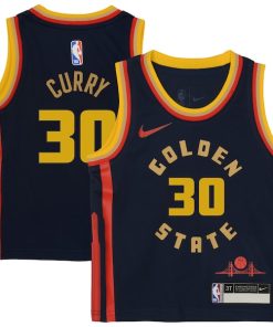 Stephen Curry Golden State Warriors Nike Toddler 2024/25 Swingman Player Jersey - City Edition - Navy