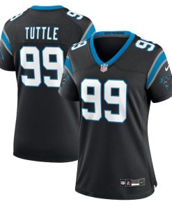 Shy Tuttle Carolina Panthers Nike Women's  Game Jersey -  Black