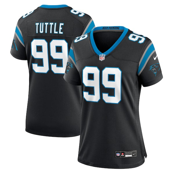 Shy Tuttle Carolina Panthers Nike Women's Game Jersey - Black