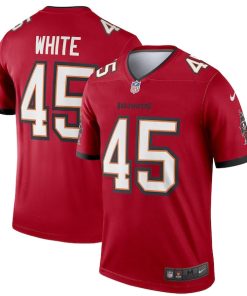 Devin White Tampa Bay Buccaneers Nike Legend Jersey - Red/Pewter