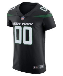 Alternative view of New York Jets Nike Vapor Untouchable Elite Custom Jersey - Stealth Black