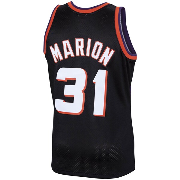 Shawn Marion Phoenix Suns 1999/00 Hardwood Classics Swingman Jersey - Black - Image 3