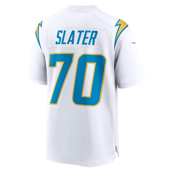 Rashawn Slater Los Angeles Chargers Nike Game Jersey - White/Blue - Image 4