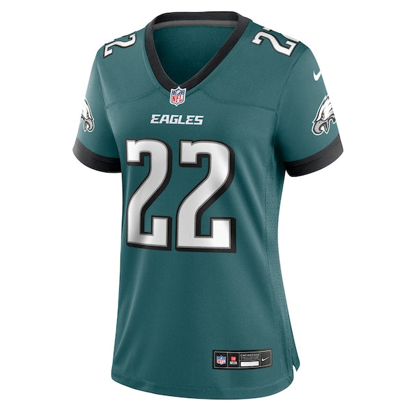 Kelee Ringo Philadelphia Eagles Nike Women's Team Game Jersey - Midnight Green - Image 3